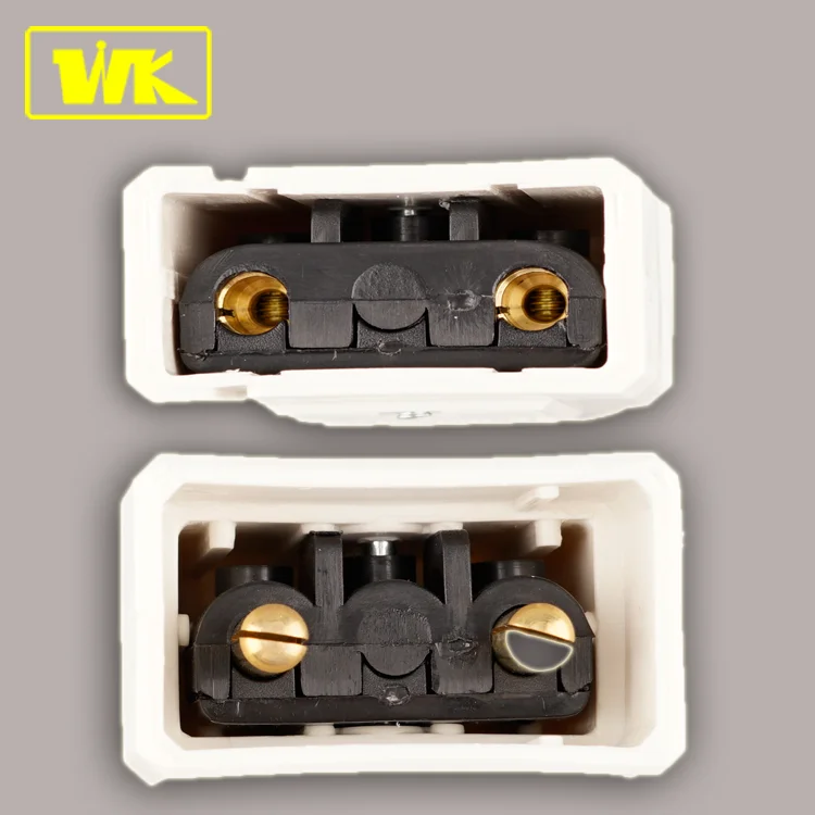 10A Electric Lead 2Pin Nylon Connector Plug & Socket Connector