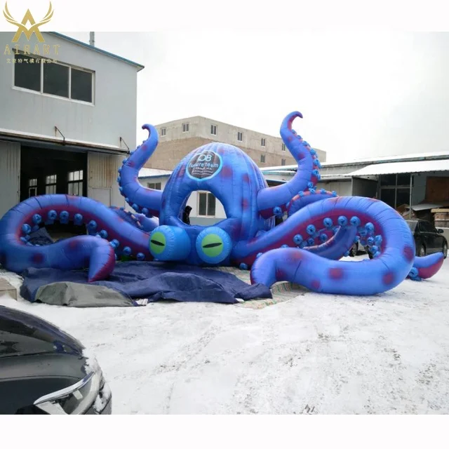 Outdoors stage event Decoration Inflatable DJ octopus Tentacle