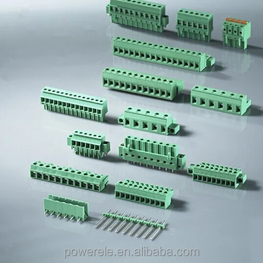 
PCB terminal block 5.00mm insulated screw connectors 