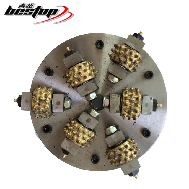 10 Inch 250mm Diamond Bush Hammer Plate for Stone and Concrete Grinding