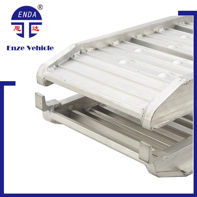 Adjustable Vehicle Bike Unloading Motorcycle Lift Portable Aluminum Car Loading Ramp