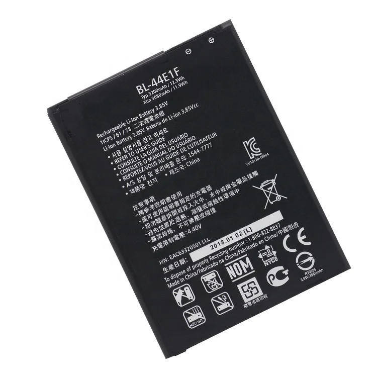 Long life time zero cycle laptop original BL-44E1F mobile phone Battery For LG V20