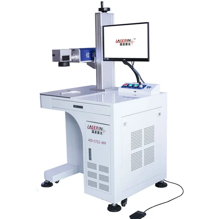 Фабрики Китая 20 Вт 30 Вт Волоконно-Оптический лазерная маркировка машина для травления металла, машины