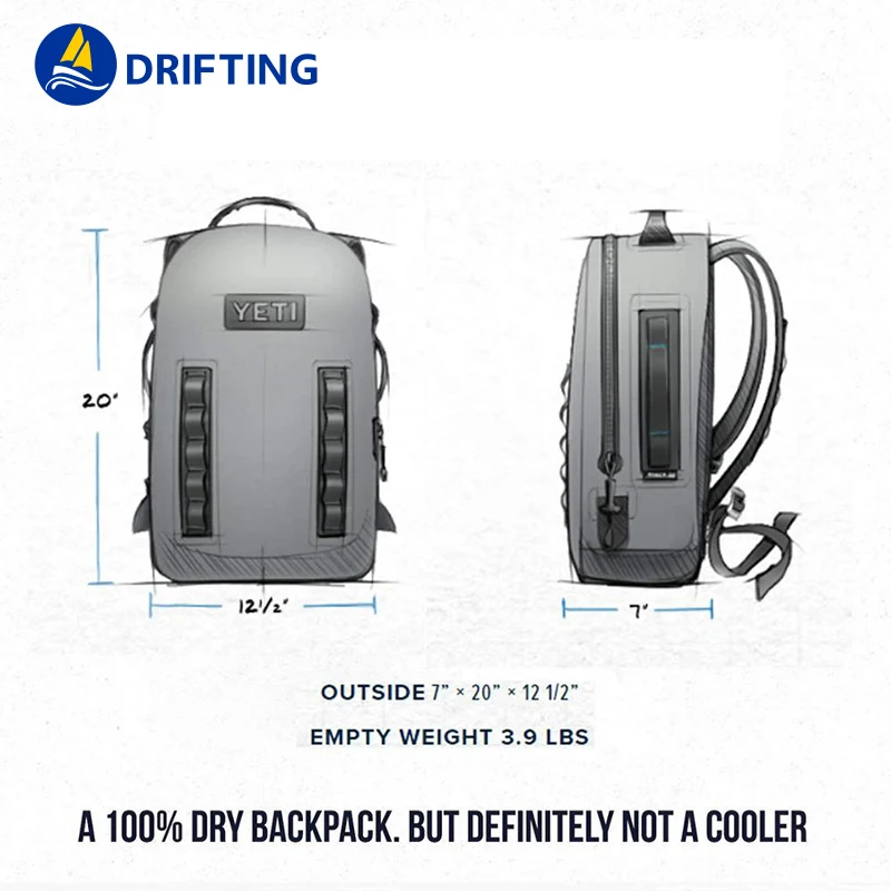 Wholesale backbags 2019 Waterproof bag pack for traveler Hiking Fishing Travel Drifting Outdoor backpack bag