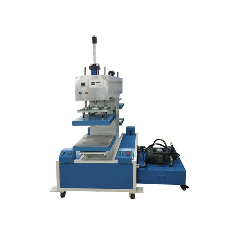Low price number plate 3d fabric thermopress embossing machine