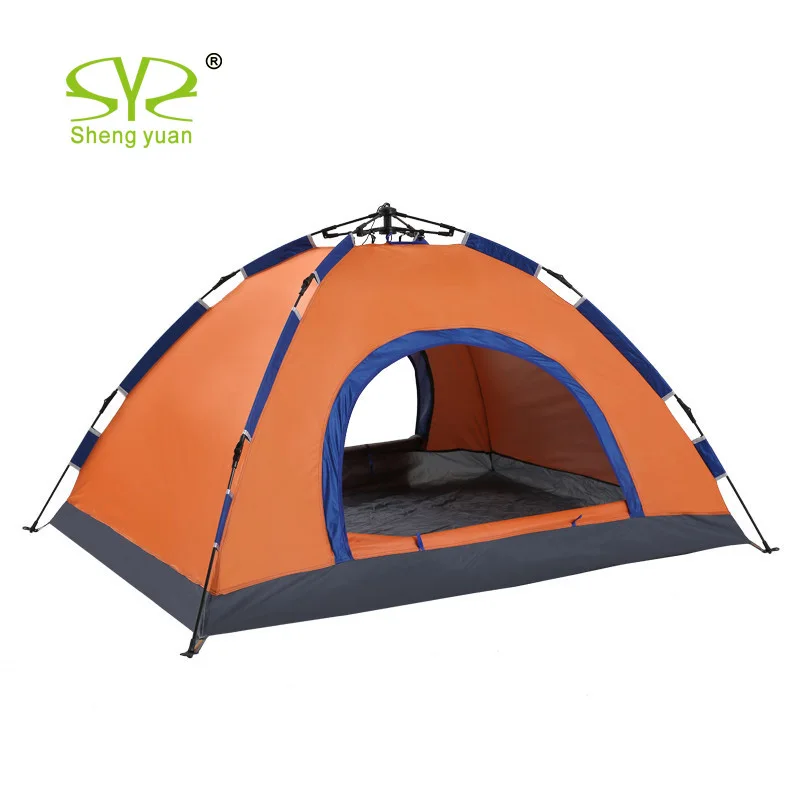 Wholesale 2 person sunproof polyester fabric outdoor tents camping