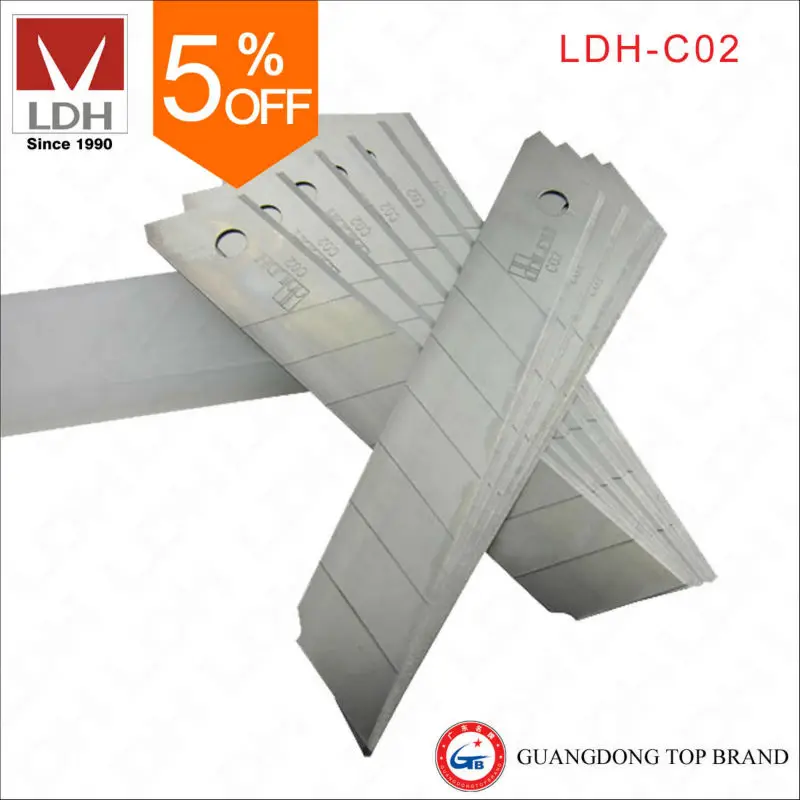 Ножа широкого применения 18 мм Многофункциональный SK5 бумажный резательный нож лезвие