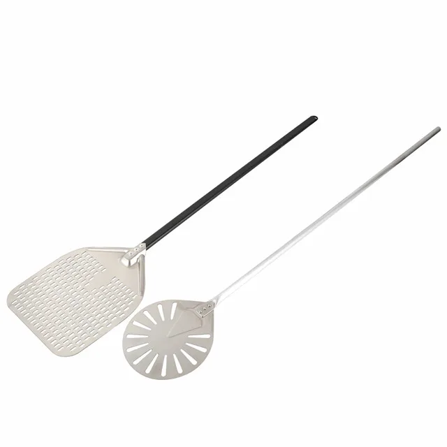 
Perforated Turning Pizza Peel Small Heard Peel Stainless Steel Pizza Paddle With 48