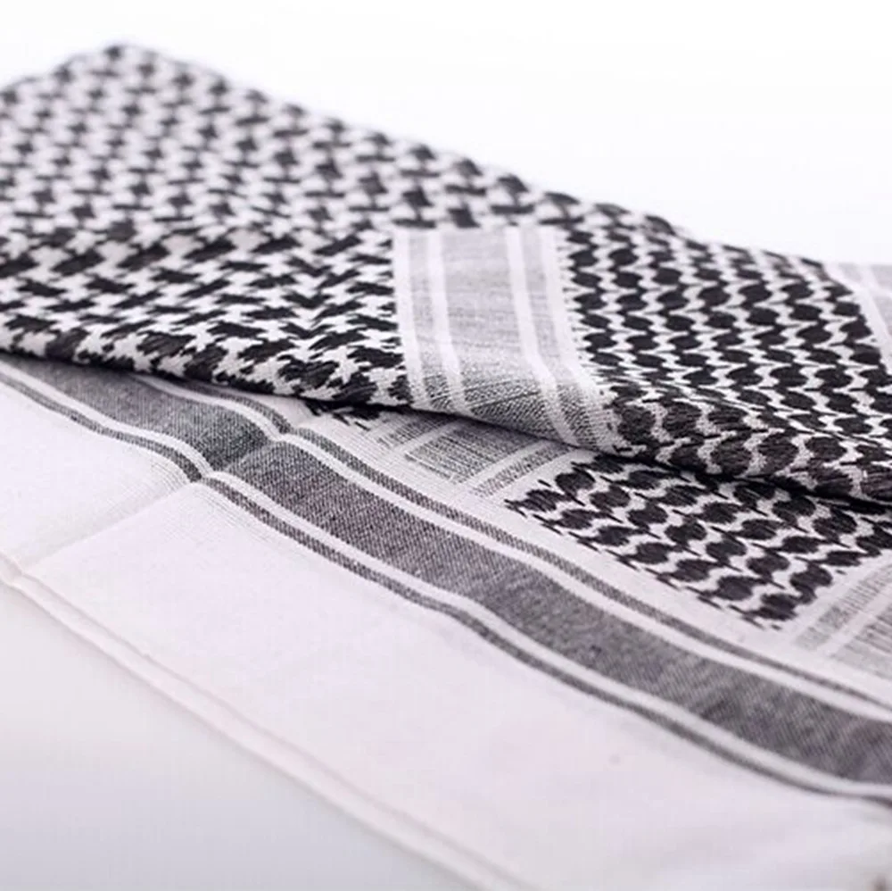 Outdoor headscarf tactical square towel windproof cotton arabic scarf for men,men scarf arab