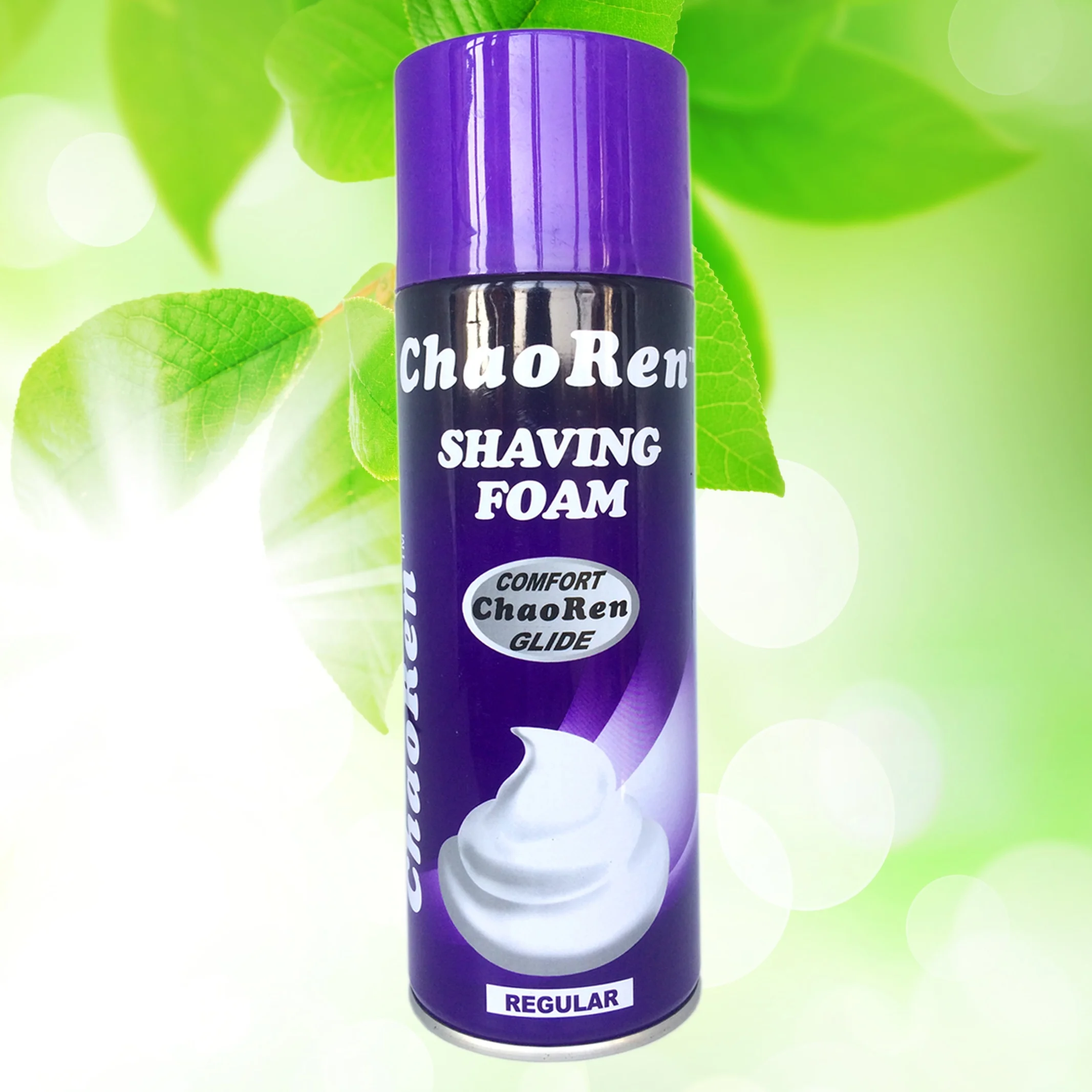 China manufacturer good quality 400ml brands of shaving foam