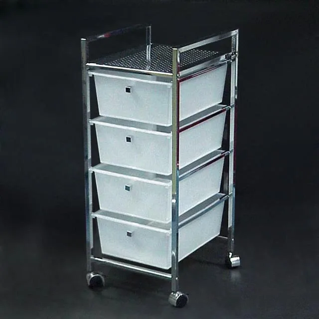
5 Tier Wheeled Tool Trolley Storage Cart 