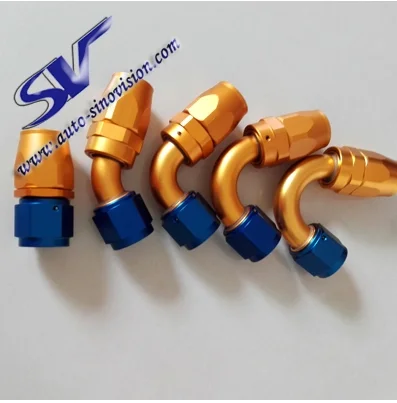 AN4,AN6,AN8,AN10,AN12,AN16,AN20 90 degree SWIVEL HOSE ENDS for oil cooler, turbo charger, braking