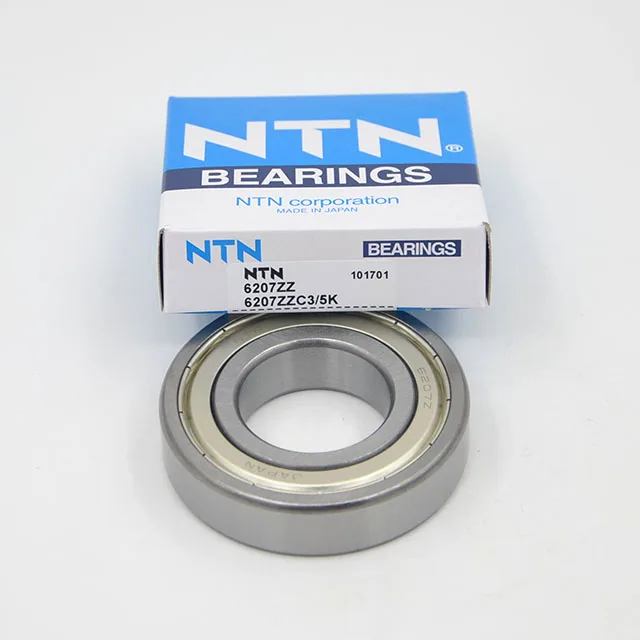 Free sample NTN deep groove ball bearing NTN 6207ZZ