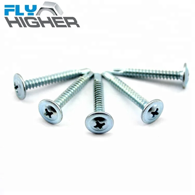 self drilling cross recessed screw for back panels