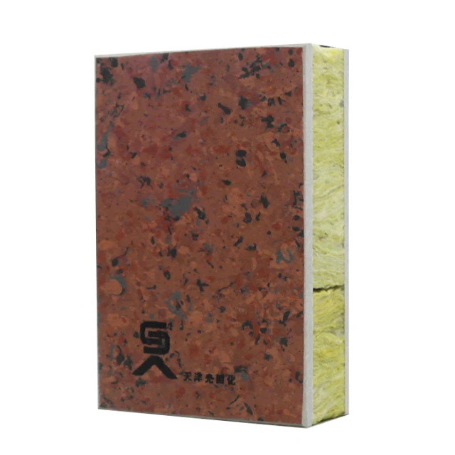 
Factory Directly new building materials exterior wall thermal insulation decorative eps/rock wool sandwich wall panels 