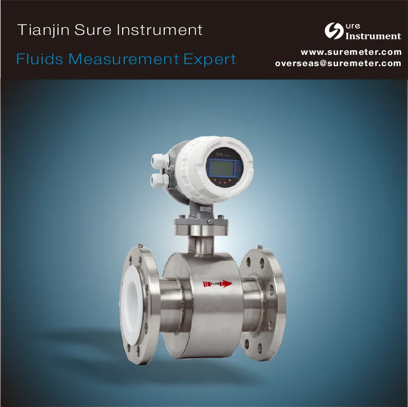 cold/hot water flow meter with ANSI flange connection