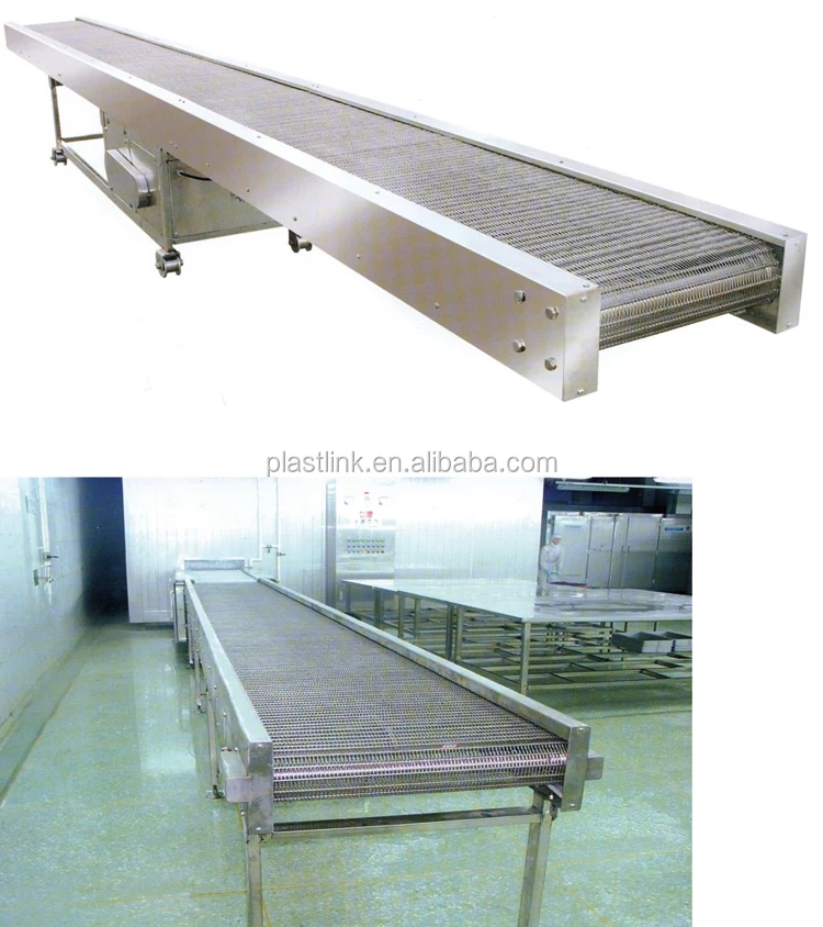 customized size stainless steel food fruit vegetable wire mesh belt conveyor