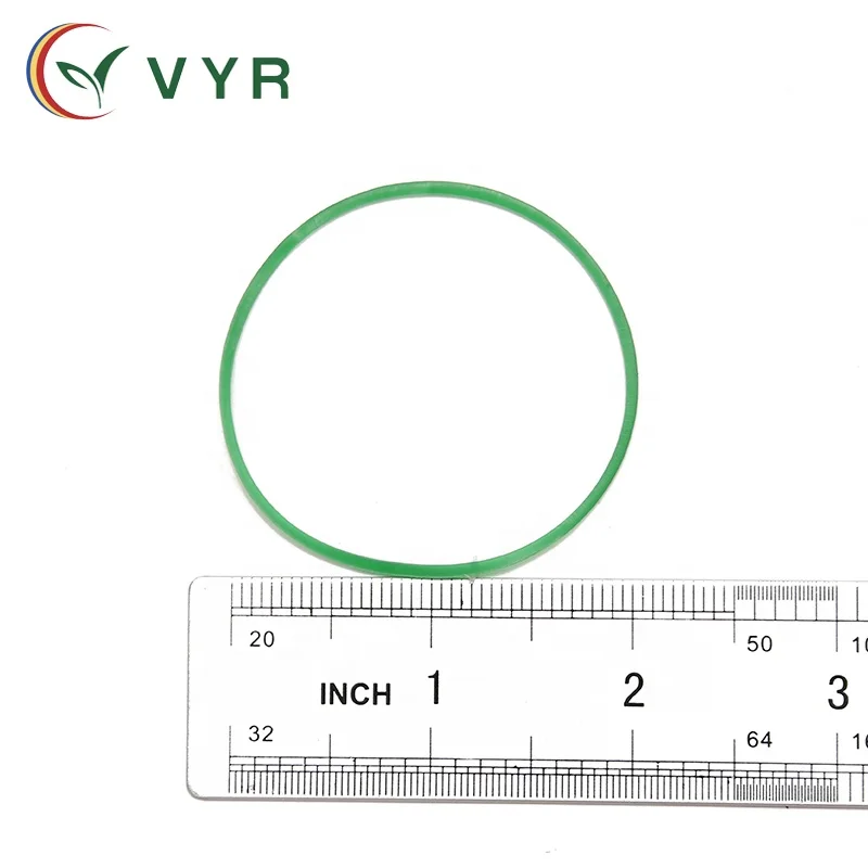 
Natural green high elasticity cheap 2 inch diameter lowest price rubber band 
