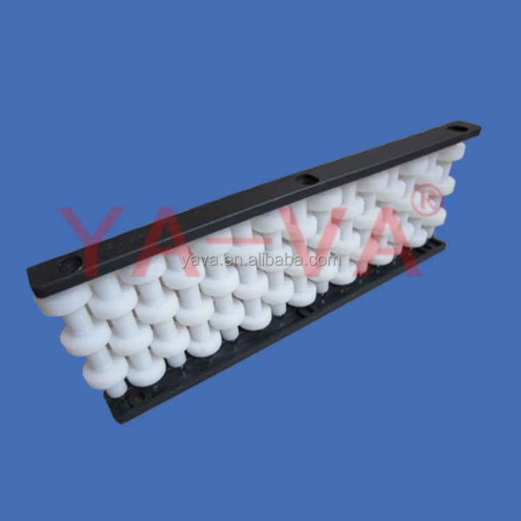 two lines rollers side guide roller for conveyor system line