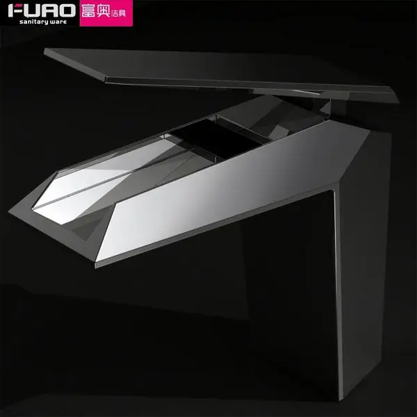 FUAO High quality modern wall mounted basin faucets