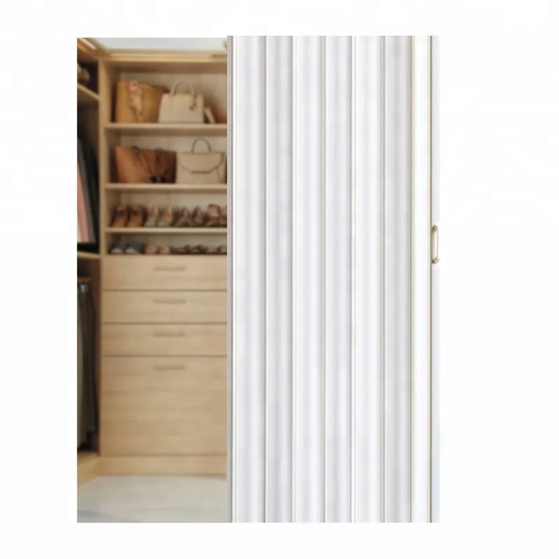 Well Constructed Interior Accordion Folding Door Size 36x80 inches With Different Colors