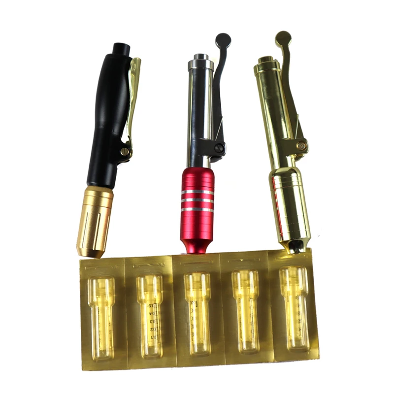 24K gold hyaluronic pen for lips and remover wrink