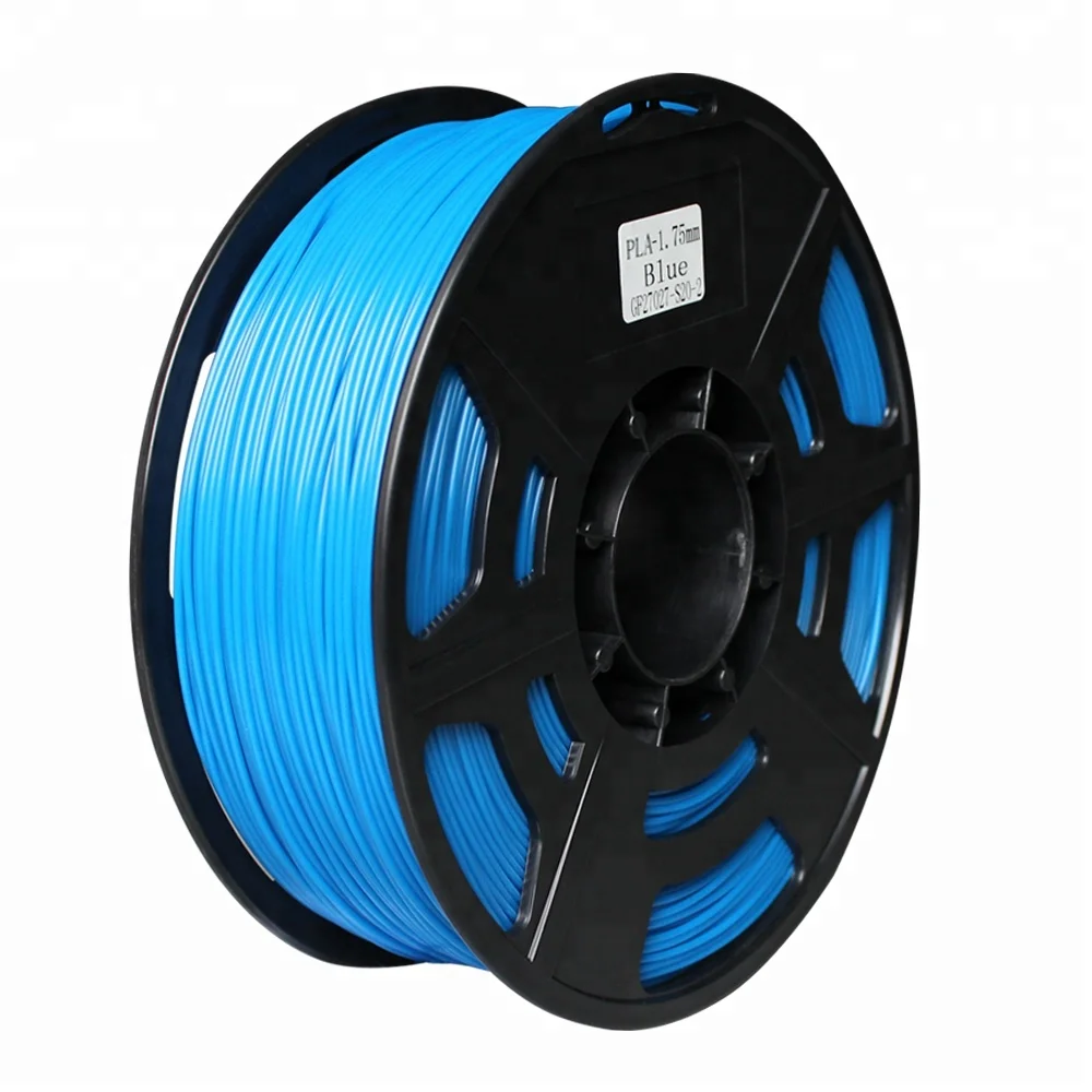 2020  wholesale low-cost plastic rods Dimensional Accuracy +/- 0.03 mm 1 kg/ roll 1.75 mm Black White PLA 3D Printer Filament