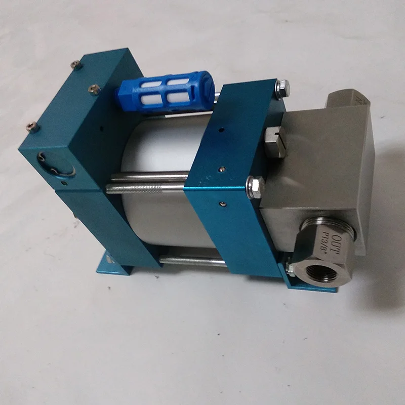 high quality JULY Model M64 500 bar high pressure air driven liquid pump ,mini high pressure air driven liquid pump