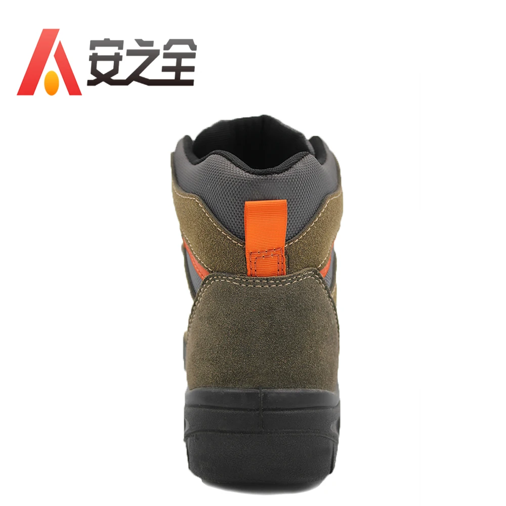 High Top Plastic Toe Insulated Work Boots Safety Shoes