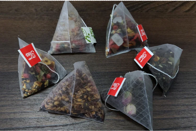 
Food Grade Biodegradable Nylon Empty Tea Bag 