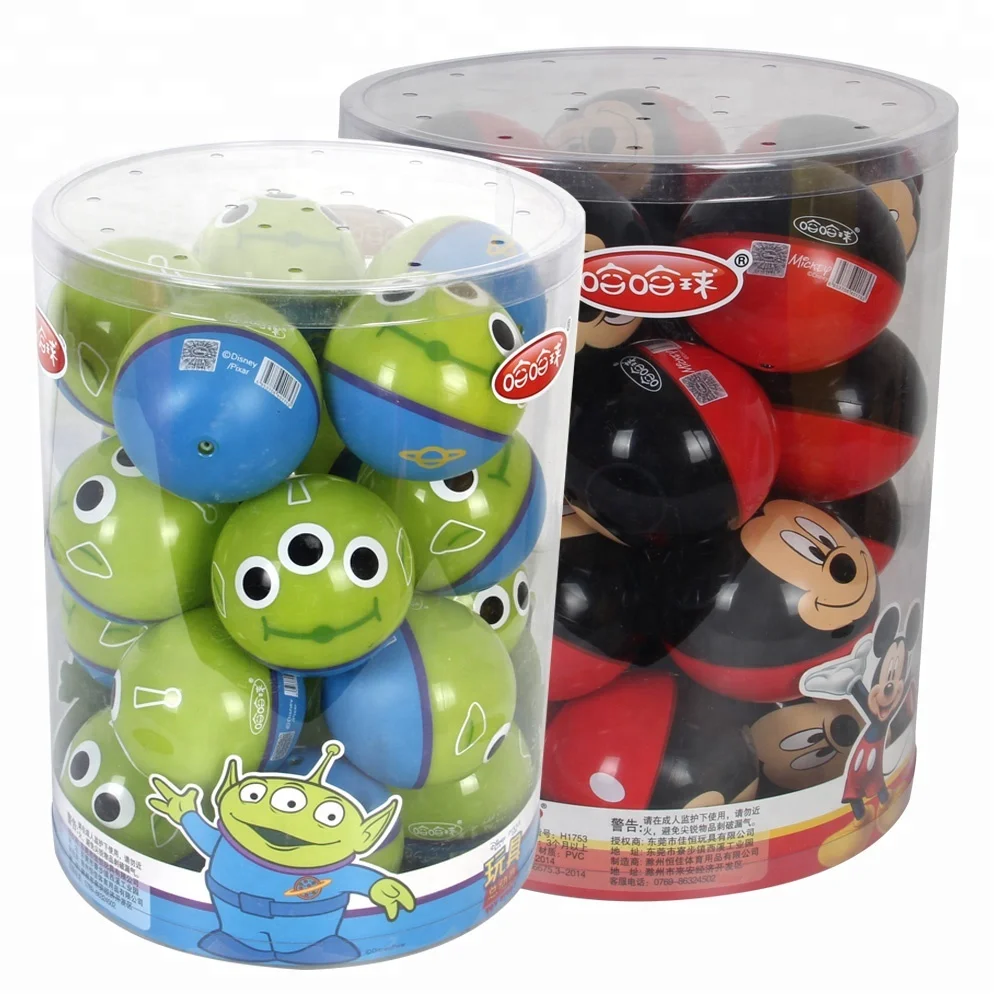 PVC inflatable 80MM colorful play plastic pit ball