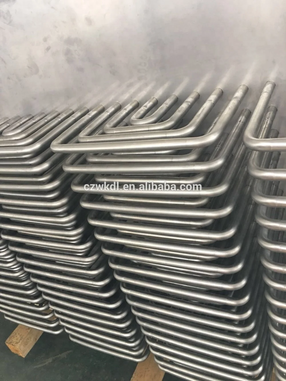 high capacity stainless steel coil spiral and IQF evaporator for tempura impingement freezer