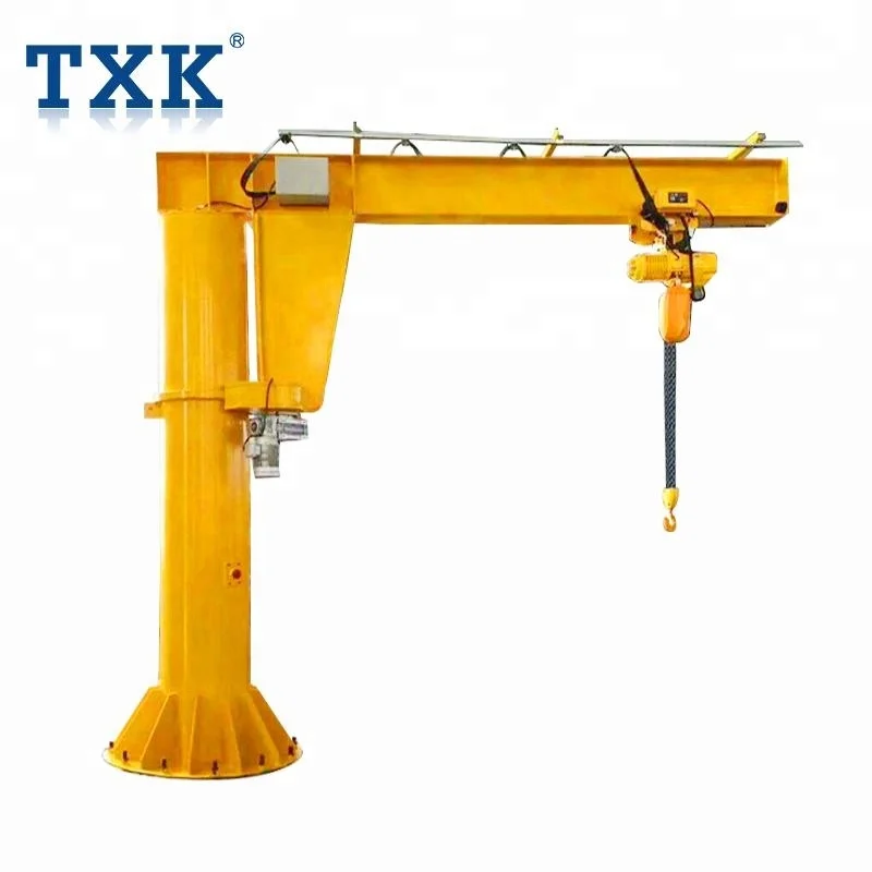 TXK 2000 Kg New Type Hand Operated Pillar Mounted Small Jib Crane For Sale