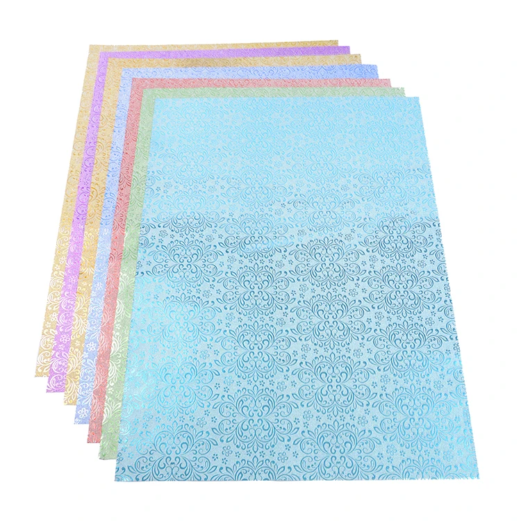 3D BOPP film thermal laminating film wrapping paper roll gift