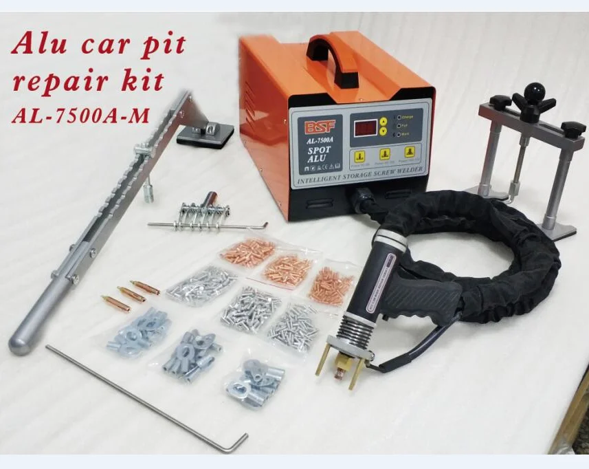 Aluminum dent puller for car body repair &portable spot welding machine with dent puller for aluminum car body repair