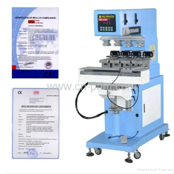 Большой размер, 4 цвета, лоток для чернил, печатная машина, принтер для мячей для гольфа