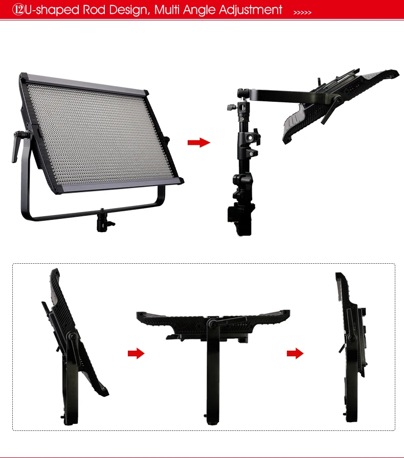 Tolifo Professional Factory Supply Film Shooting Flexible LED Video Light Panel