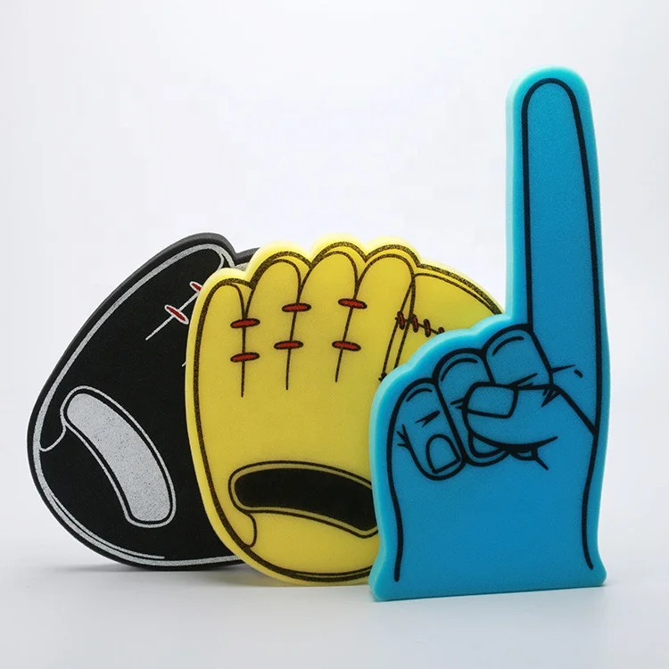 Одобренная перчатка для приветствия EVA, большая ручка из пенопласта с различным дизайном