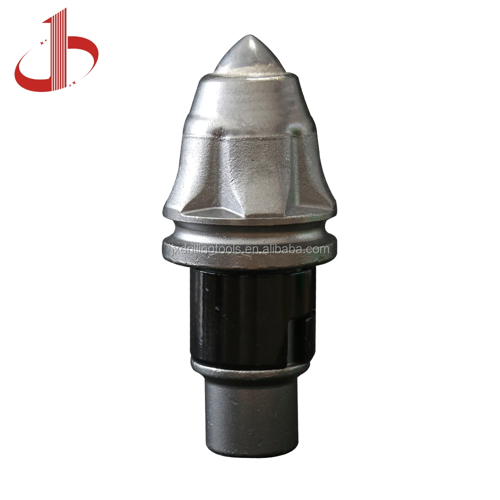 Round shank cutter pick teeth for bauer piling rig machine