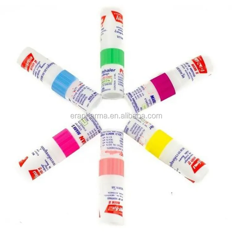 China High quality aromatherapy 2 IN 1 Nasal Inhaler
