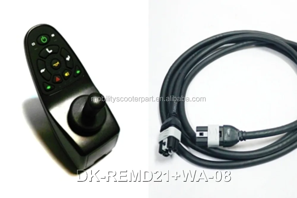 Dynamic Shark Remote Controller DK-REMD21 Joystick for Electric Power wheelchair Drive only+ 2 Act +Lights Handicapped scooter