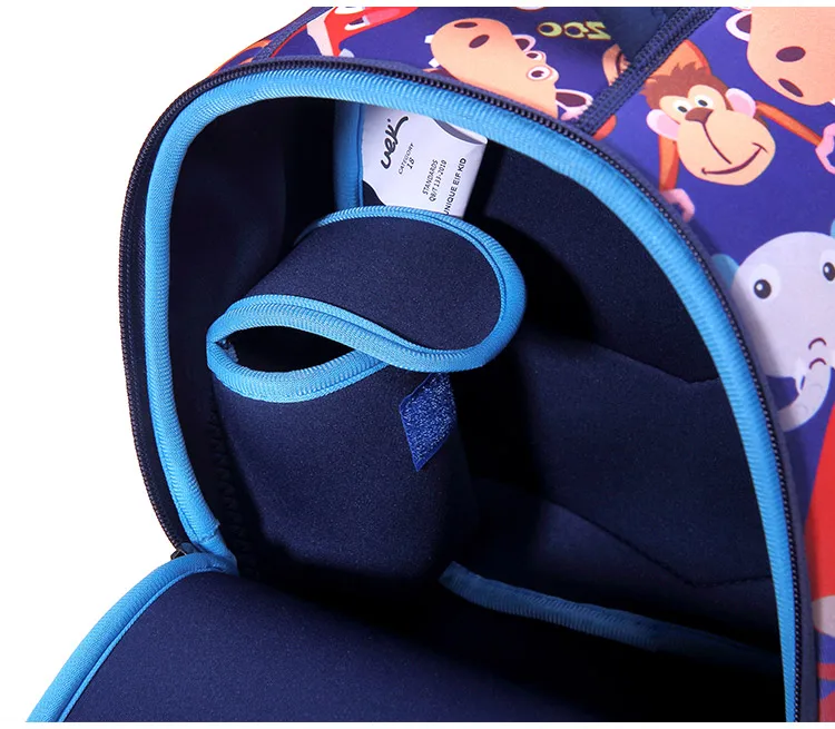 Uek Kids Zoo Animal Bag Anti-lost School Backpack