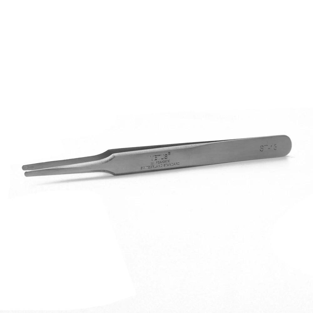 Curved Point Tip Vetus Tweezers ST ESD Tweezer