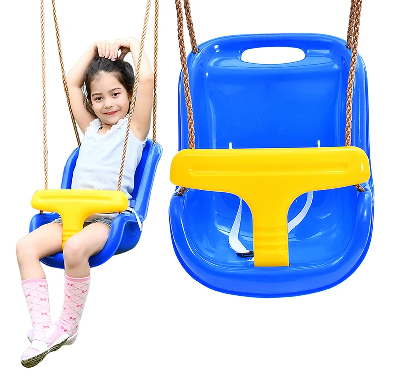 High Quality Garden use EVA Swing Seat for kids outdoor indoor hanging swing chair set for baby