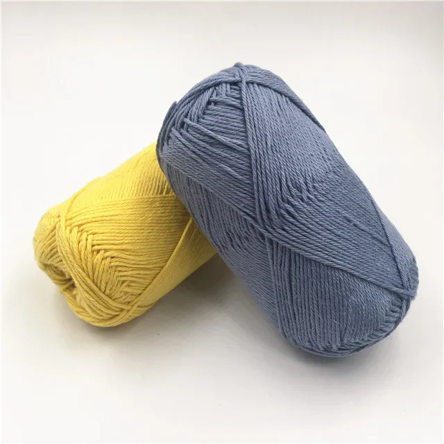 
Handknitting yarn 100% cotton colorful cotton yarn for knitting and crochet 