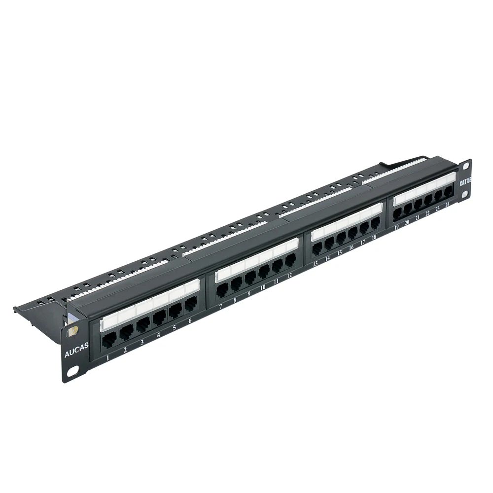  Подходит для 19 дюймов 1U Стандартный серверный шкаф Cat5e сетевой коммутатор с 24 портами утф коммутационная