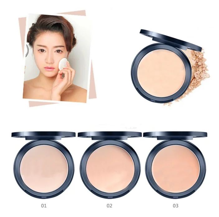 Best quality face powder cosmetics private label foundation for oily skin