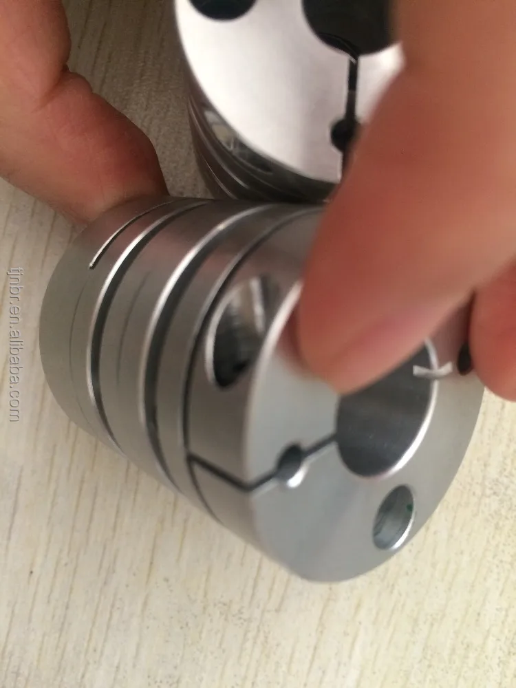 disc type dive shaft clamp coupling for servo motor