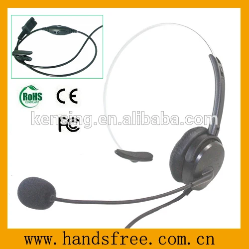 гарнитура центра обработки вызовов с 270 градусов регулируемое оголовье и функция отключения звука