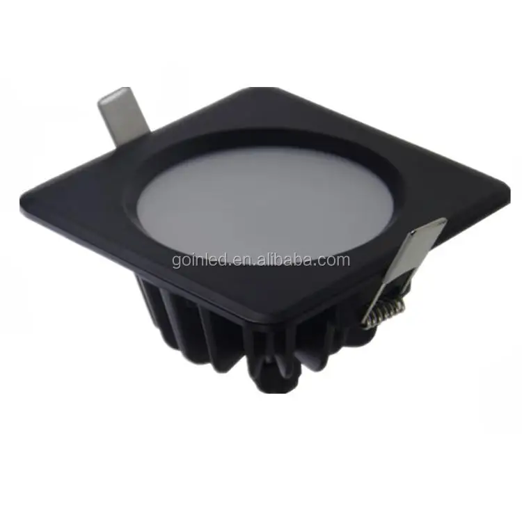 9w led downlight IP65 waterpoof ceiling spot recessed led downlight square for bathroom&sauna room